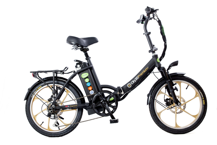 אופניים חשמליים city20premium בשל חברת גרין בייק
